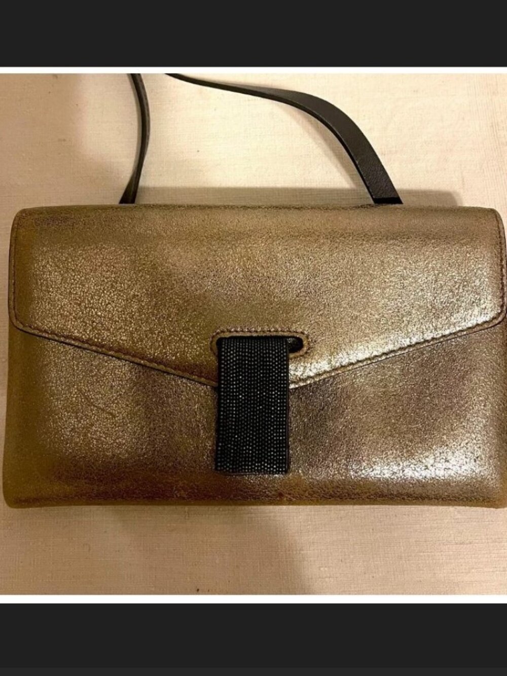 Brunello Cucinelli golden bag